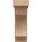 Ekena Millwork 6"W x 12"D x 18"H Classic Emerson Rough Cedar Woodgrain TimberThane Corbel, Primed Tan CORUR06X12X18EMRRCPR - alternate 2